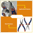 WADFOW WPL2906 Long Nose Pliers 6 Inch image