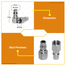 WADFOW WQP2973 quick Plug Set 2 Pcs image