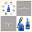 WADFOW WSS1J31 Precision Screwdriver Set 31-In-1 image