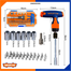 WADFOW WSS8B45 Thandle Wrench Screwdriver Set 45 Pcs image