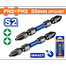 WADFOW WSV3K62 Impact Screwdriver Bits 2 Pcs image