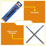 WADFOW WSV5K65 Impact Screwdriver Bits 2 Pcs image