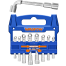 WADFOW WTH4208 L-angled Socket Wrench Set 8 Pcs image