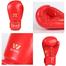 WISING Boxing Gloves - Red - (16822) - AIBA Approved - 1 Pair - 10 Ounces image