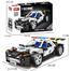 WOMA C0901 Educational SWAT Car Special Police Patrol Vehicle Toys STEM Building Blocks Bricks Assembly Games Gifts for Children image