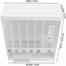 Wall-Mounted Multi-functional Rice and Grain Dispenser (10L)- The Perfect Food-Grade Organizer for a Modern Kitchen image
