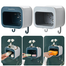 Wall Mounted Soap Holder Adhesive Bathroom Organizer Holder Hand Towel Hanging image