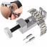 Watch Band Link Remover With 2 Extra Punch Pins, For Watch Strap Adjustment And Watch Repair Watch Band Holder Block Strap Link Remover Adjuster Repair Tool Watchmaker PIN2 image