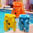 Water Adventures With The Kids Learn Life Safety Jackets Inflatable PVC Swim Vest For Ages 7-12 Years (lifejacket_poly_7to12_ran) - Any Color image