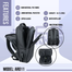 Water Resistant Bag With Laptop Compartment (Black) image