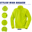 Water-Resistant Lime Color Attractive Stylish Cheap Price Wind Breaker For Motorcycle Outdoor Bicycle Night Work-1Pcs image
