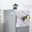 Waterproof Fridge Cover Anti-dust PEVA Refrigerator /fridge Cover Cloth Dustproof Cloth with Storage Bag Home Tool image