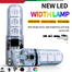 Waterproof RGB LED Multi Color Bright Parking Sports Light With Memory Function For Motorcycle Car 12V T10 LED 5050SMD RGB Flashing Silicone Coated 2Pcs image