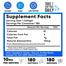 We Like Vitamins Astaxanthin 10mg (180 softgels, 6 months supply, USA made) -525527032 image