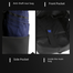 Wepower New Lightweight Large Capacity Waterproof Backpack - Black image