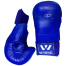 Wesing Karate Gloves Leather Size L Blue image