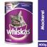 Whiskas Cat Food Mackerl and Sardines Flavor - 400gm image