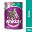 Whiskas Cat Food Tuna Flavor Can - 400gm image