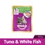 Whiskas Cat Food Tuna and White Fish Flavor - 80gm image