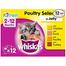 Whiskas Kitten Poultry Selection in Jelly Pouch - 100gm - 12Pcs image