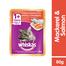 Whiskas Pouch Adult Cat Mackerel and Salmon - 80gm image