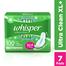 Whisper Ultra Clean Wings Sanitary Pads for Women, XL Plus 7 Napkins image