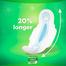 Whisper Ultra Clean Wings Sanitary Pads for Women- (XL Plus 44 Napkins) image