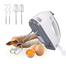 White 7-Speed Egg Bitter - 220V to 120V Switch: Efficient Electric Egg Beater with Adjustable Speeds image