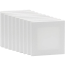 White Blank Wooden Canvas Boards For Painting 6x6 Inch - 10 Pcs image