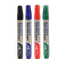 White Board Refillable Marker 6 pcs (3 Black, 1 Red, 1 Blue, 1 Green) image