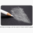 White Charcoal Pencil Set of 2 pencils White Charcoal image