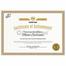 White Gold certificate Paper 150gsm A4 - 10 PCS image