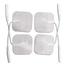 White Physiotherapy Equipments Self Adhesive Electrode Pads For Electronic Stimulators, Ift, Tens,Ems image