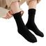 Winter Warmer Women Thicken Wool Cashmere Snow Socks ,Seamless Velvet Boots Floor Sleeping Socks image