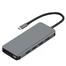 Wiwu Alpha 12-in-1 USB 3.0 Type C Multiple Function Hub- Gray image