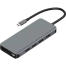 Wiwu Alpha 12-in-1 USB 3.0 Type C Multiple Function Hub- Gray image