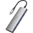 Wiwu Alpha 440 4-in-1 USB 3.0 Type-C Hub- Grey image