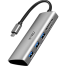 Wiwu Alpha 532ST 5 in 1 Multi Ports USB Type C Hub- Gray image
