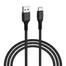 Wiwu F20 100W Fast Charging Type-C To Type-C Charging Cable 2M- Black image