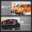 Woma Toys Speed Racing Car Pull Back Vehicle Stem Building Blocks Bricks World Famous Car image