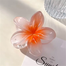 Women Beach Vacation Bohemia Egg Flower Hair Clips Flower Large Hair image