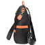 Women Large Capacity Outdoor Tote Bag Orrange And Black) image