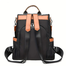 Women Large Capacity Outdoor Tote Bag Orrange And Black) image