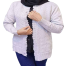 Women Woolen Round Neck Cardigan Sweater for Winter Wear - White image