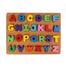Wooden Alphabet Puzzle Board (Capital Letters) image