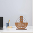 Wooden Creative Calendar Perpetual Calendar Wooden Blocks Calendar for Home Office Desk image