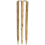 Wooden Cricket Stumps 1 Set Wooden Color image