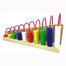 Wooden Double-Sided Calculation Shelf Abacus with Counting Addition Subtraction Math Toy for Kids image