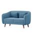 Regal Wooden Double Sofa - Babylon - SDC-361-3-1-20( Fabric -SF-2117) | image
