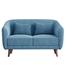 Regal Wooden Double Sofa - Babylon - SDC-361-3-1-20( Fabric -SF-2117) | image